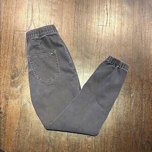 Mica Women’s Gray Denim Joggers Size Small